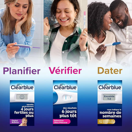 Test de grossesse Clearblue ultra précoce