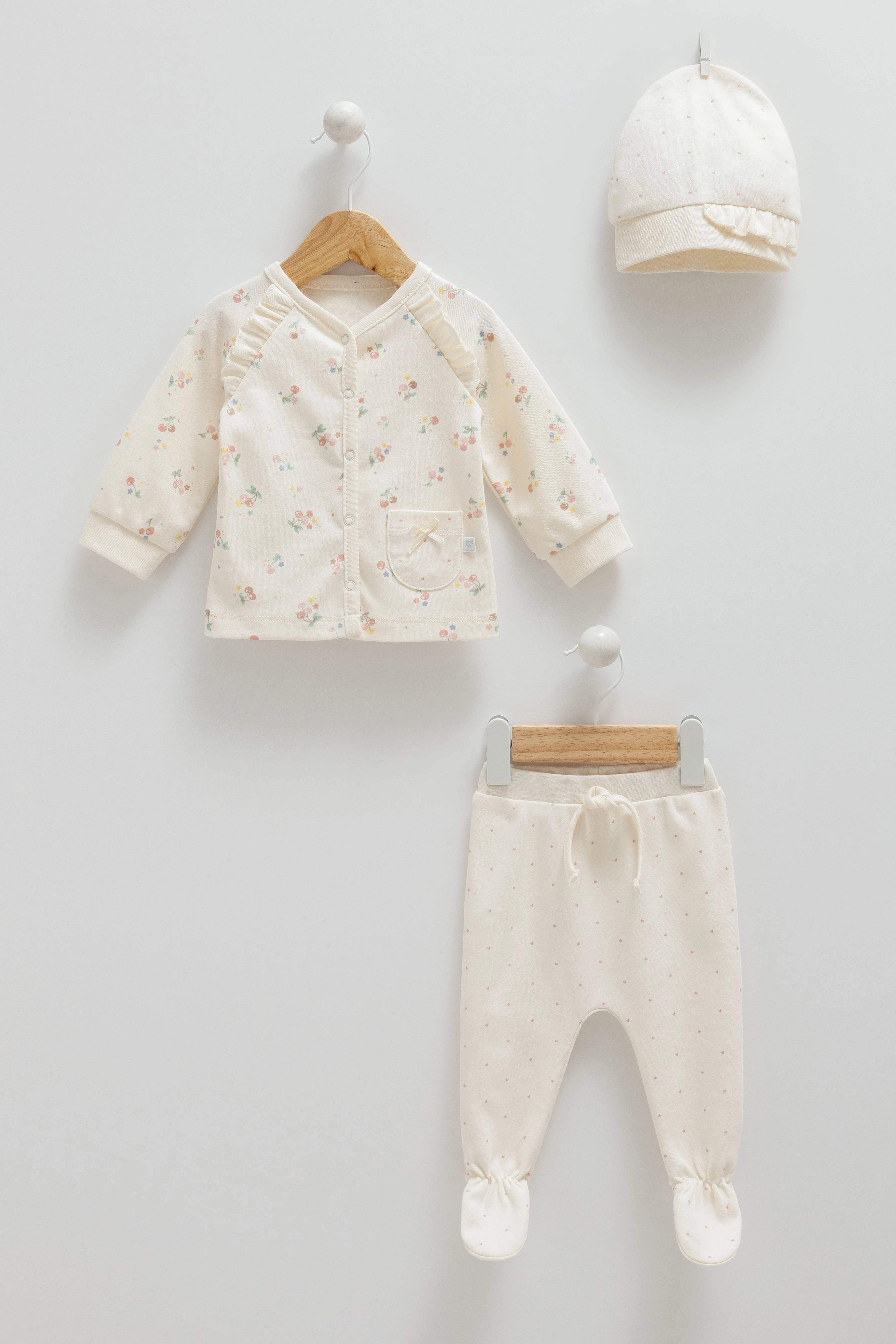 Ensemble pour bébé 2 pièces - Caramell - caramell - Ensemble pour bébé Maroc -www.babyboss.ma