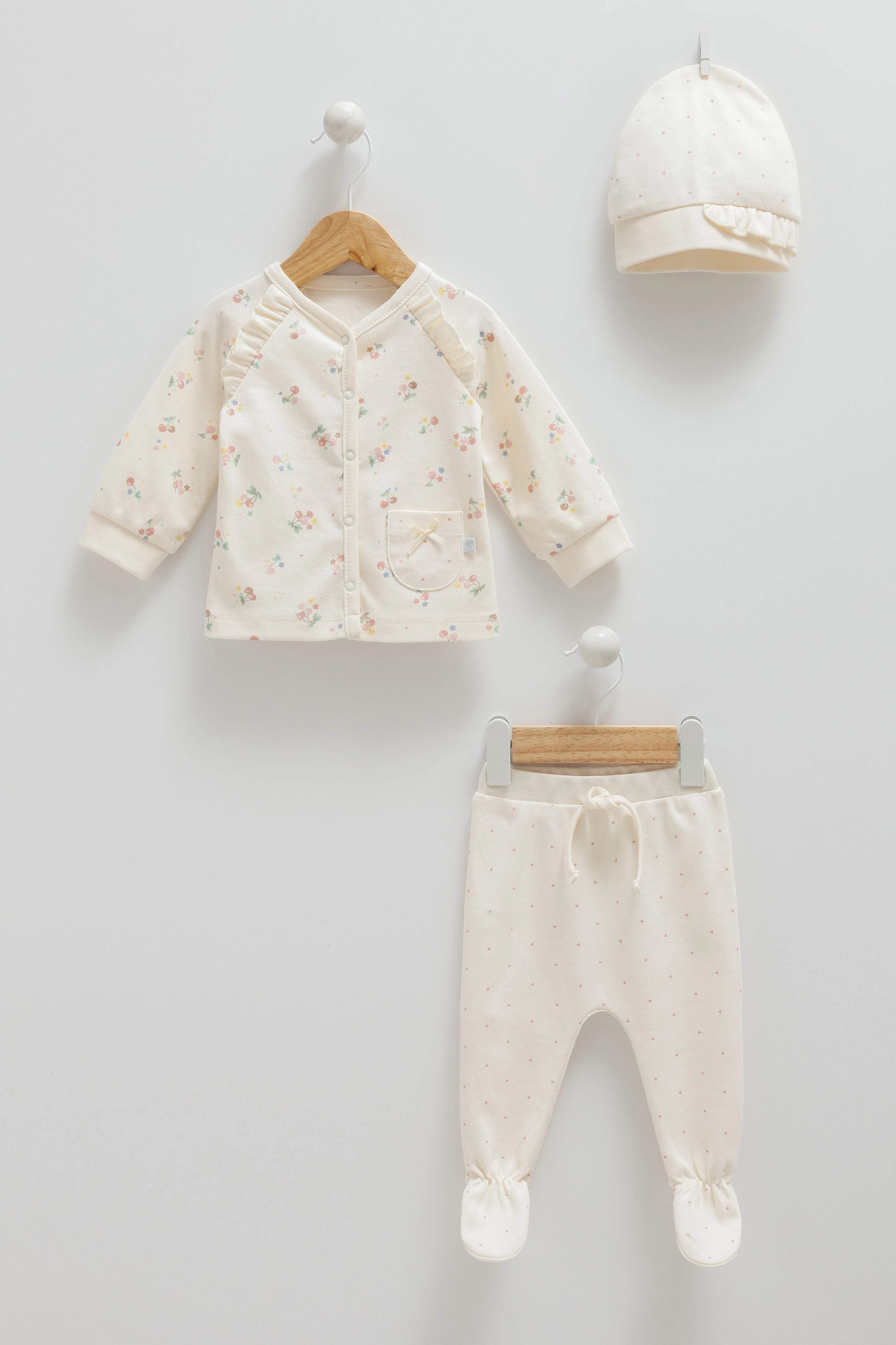 Ensemble pour bébé 2 pièces - Caramell - Caramell - Ensemble pour bébé Maroc -www.babyboss.ma