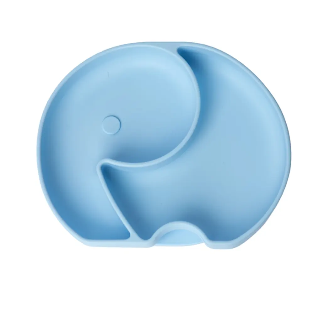 Assiette en Silicone Compartimentée avec ventouse Yummy