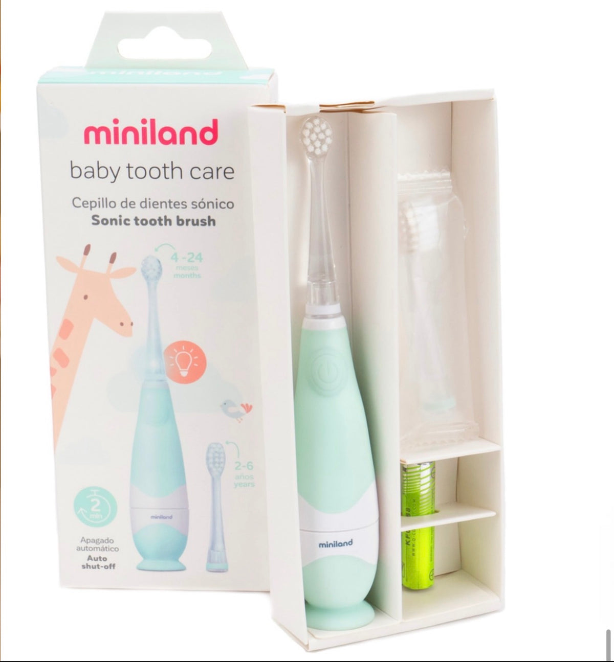 Miniland Baby Tooth Care – brosse à dents électrique enfant