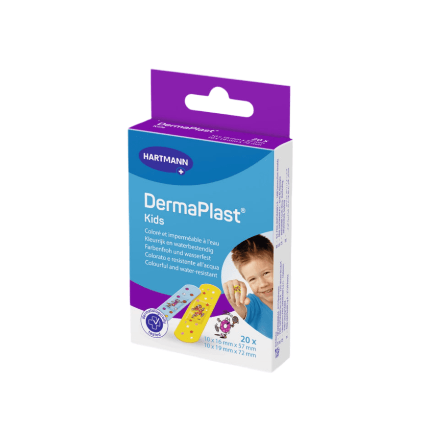 Pansement enfants DermaPlast Kids - Hartmann - pour bébé Maroc -www.babyboss.ma