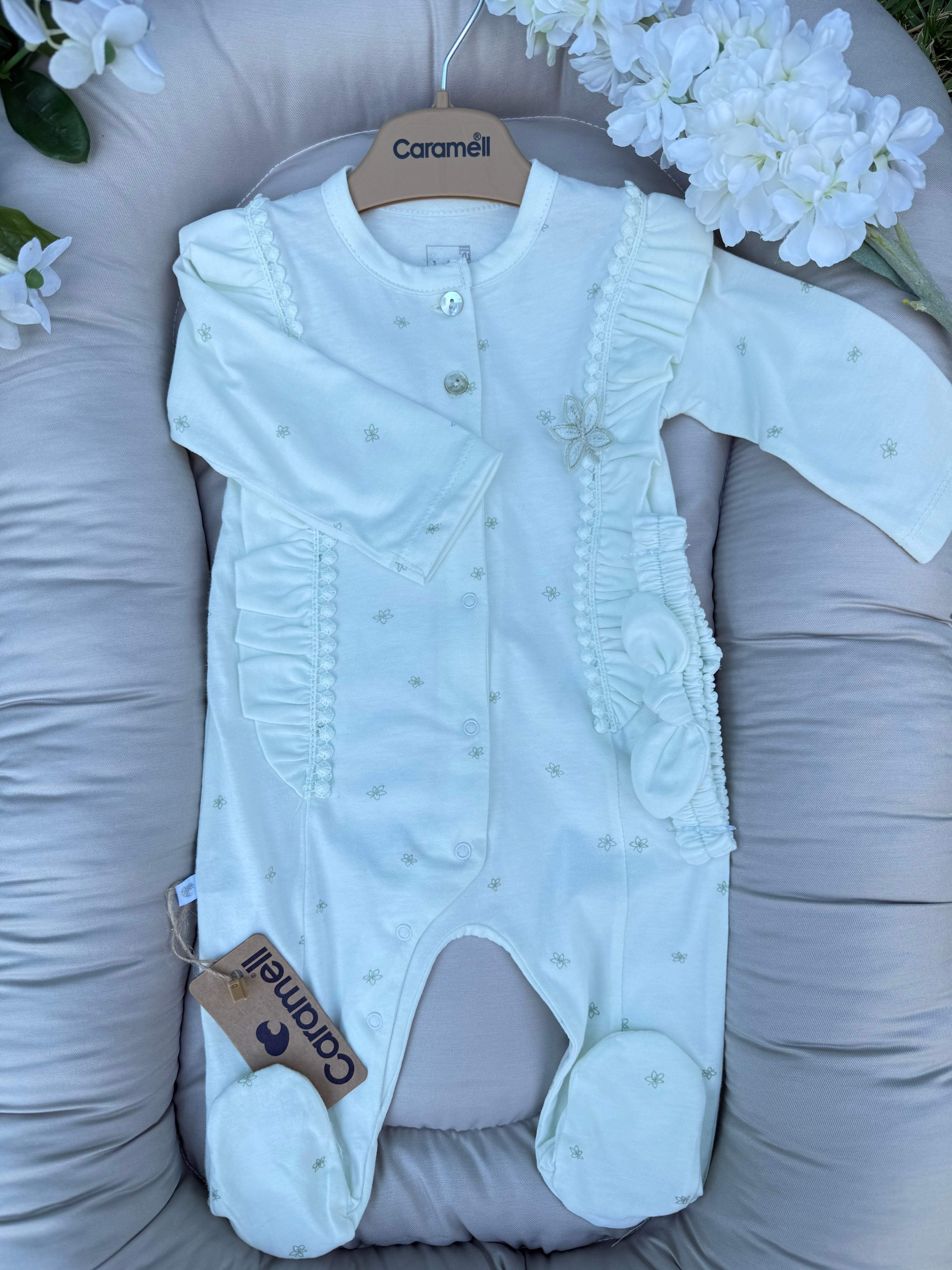 Grenouillère pour bébé - Caramell - Caramell - Grenouillère pour bébé Maroc -www.babyboss.ma