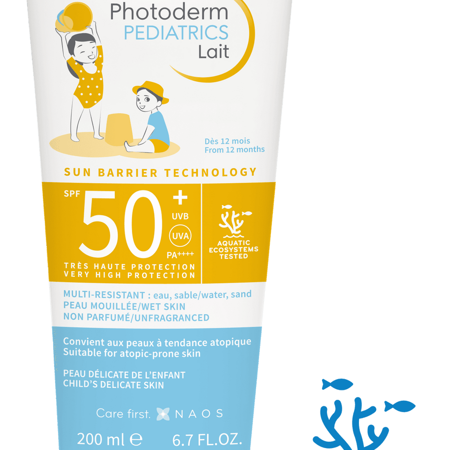 Bioderma Photoderm PEDIATRICS Lait SPF 50+ - Bioderma Photoderm - Protection solaire pour bébé Maroc -www.babyboss.ma