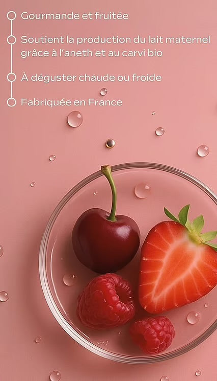 Weleda Tisane Allaitement saveur fruit rouges