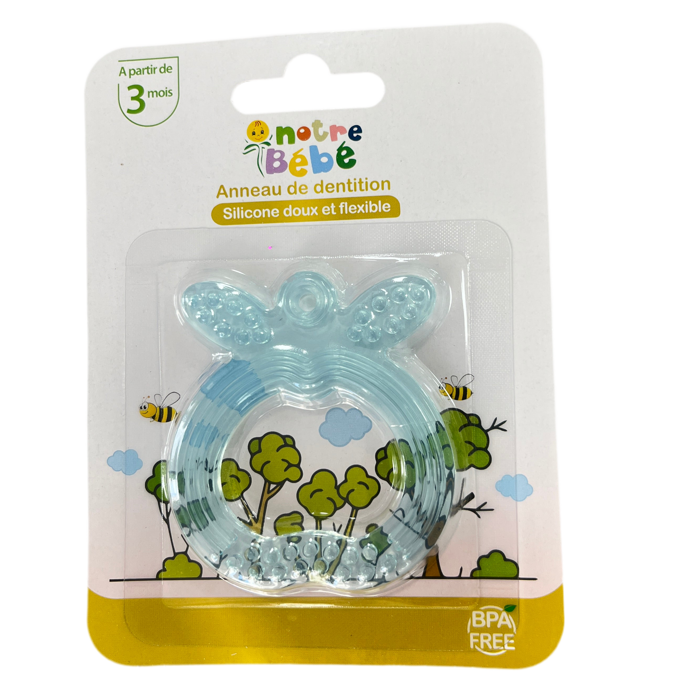 Anneau de dentition en silicone