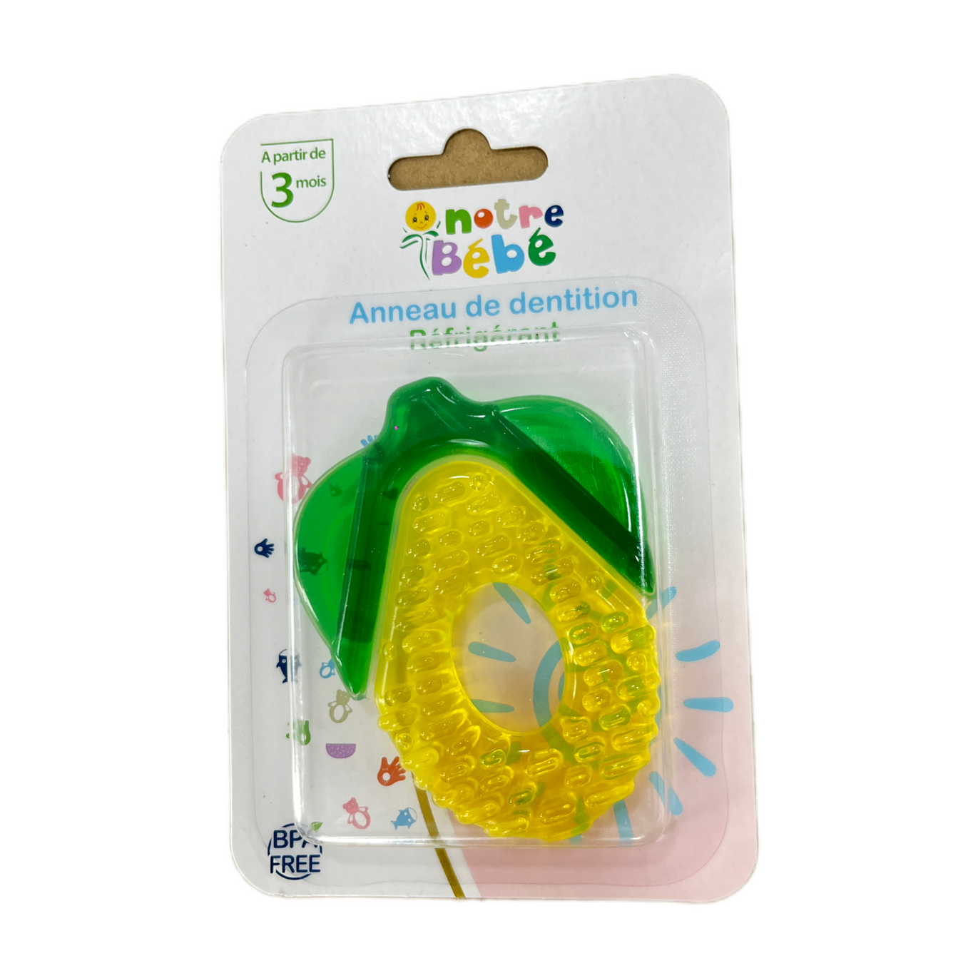 Anneau de Dentition Réfrigérant – 3 mois+ – Notre bébé