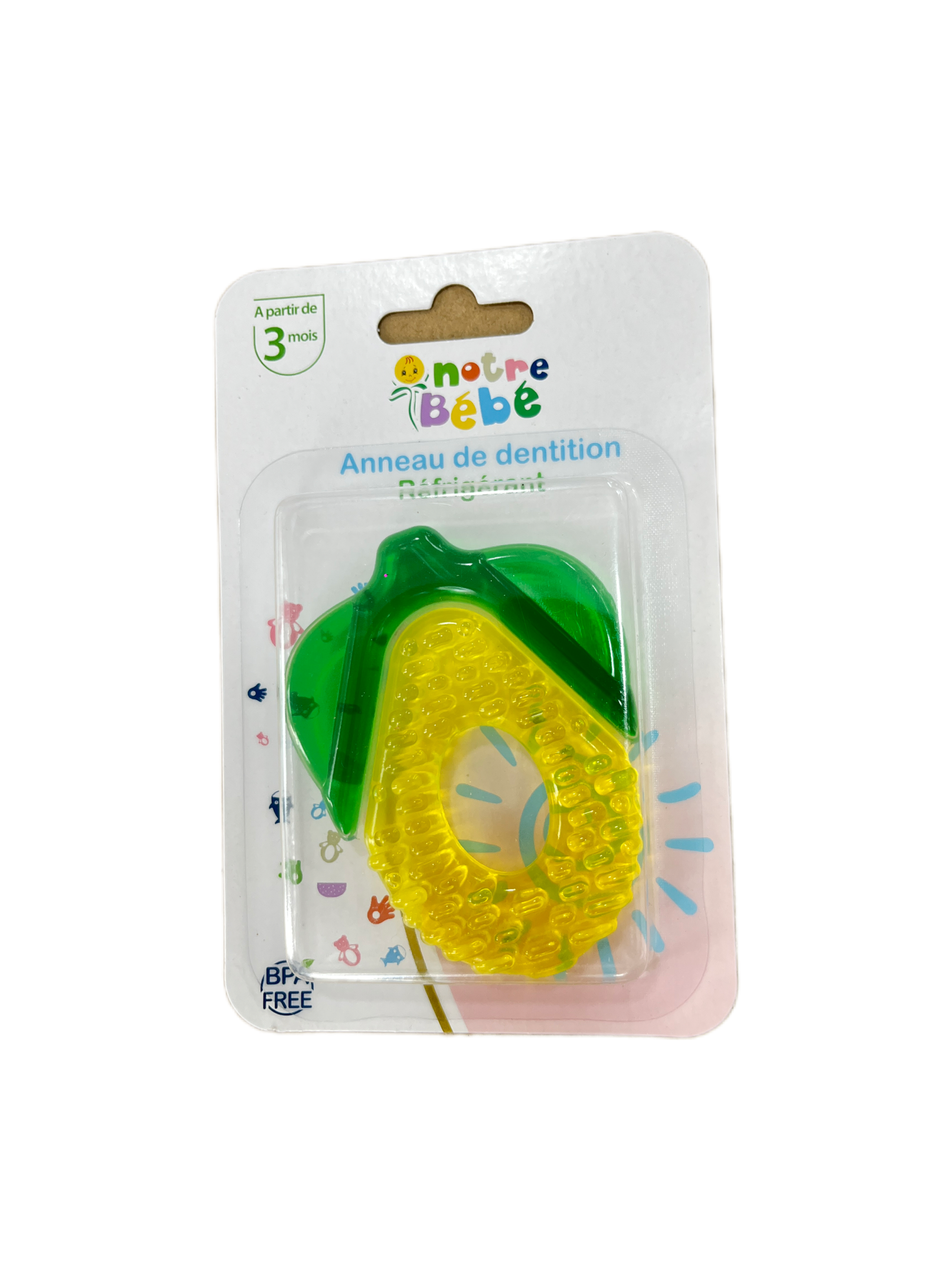 Anneau de Dentition Réfrigérant – 3 mois+ – Notre bébé