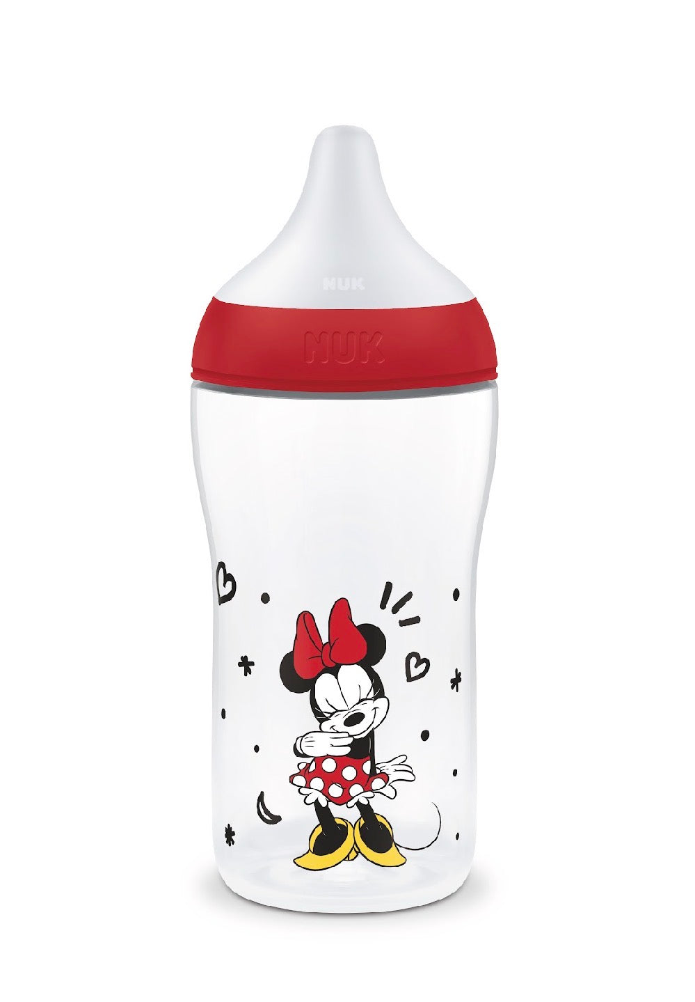 Biberon NUK Perfect Match avec tétine en silicone souple 260m Micky mouse