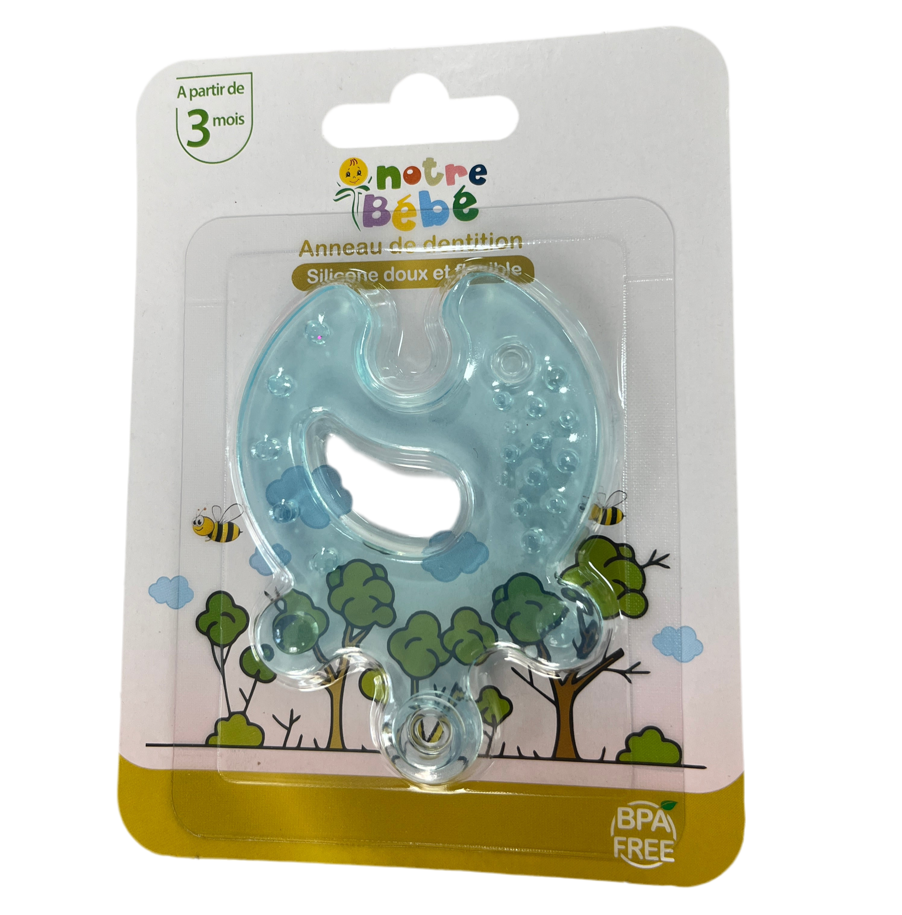 Anneau de dentition en silicone