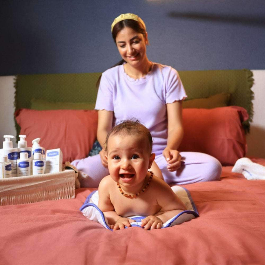 Melibé Huile pour le Corps - 200ml - Melibé - Huile de Massage pour bébé Maroc -www.babyboss.ma
