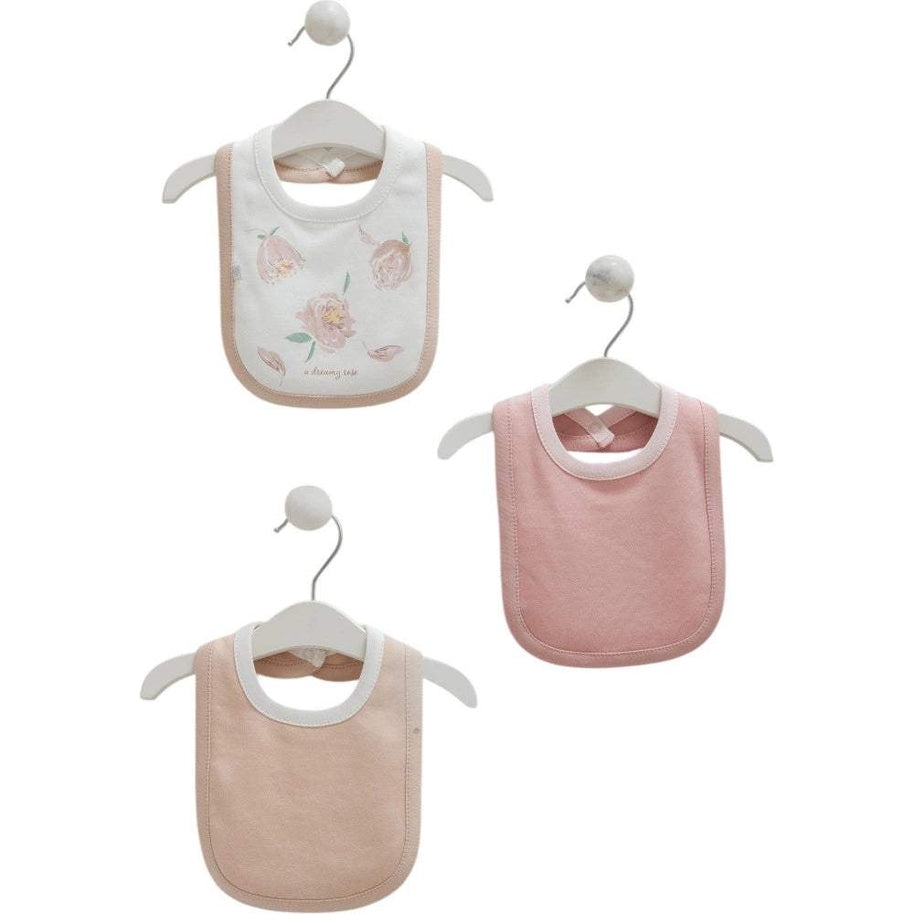 Lot de 3 bavoirs - Caramell - caramell - Tablier pour bébé Maroc -www.babyboss.ma