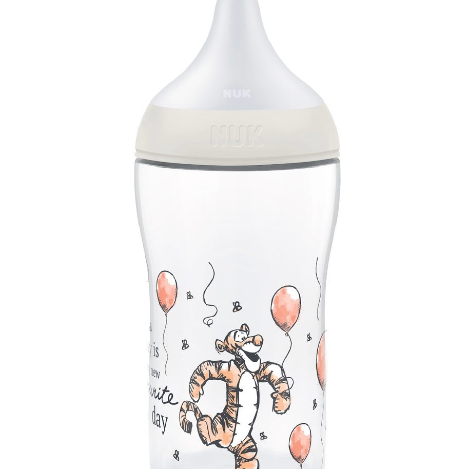 Biberon NUK Perfect Match avec tétine en silicone souple 260ml Winnie The pooh