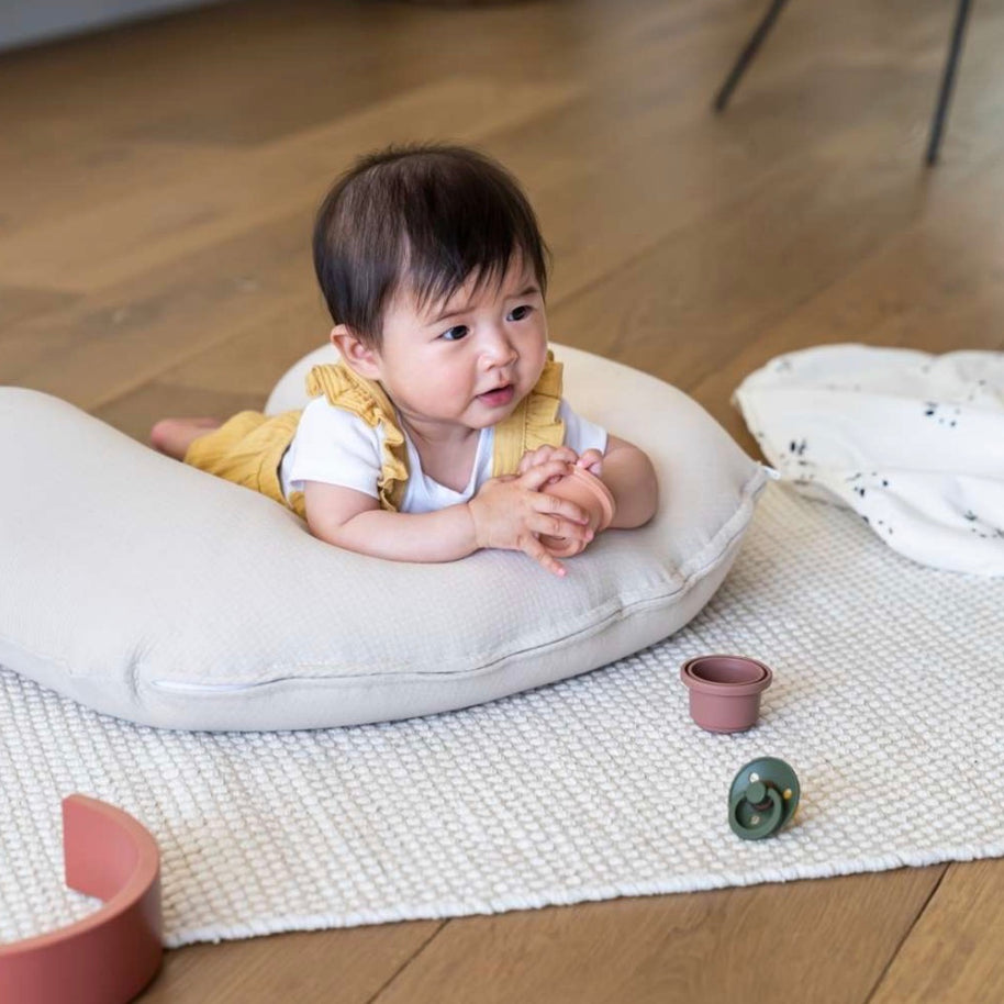 Coussin d'allaitement & maternité SOFTY Doomoo Corduroy Sand