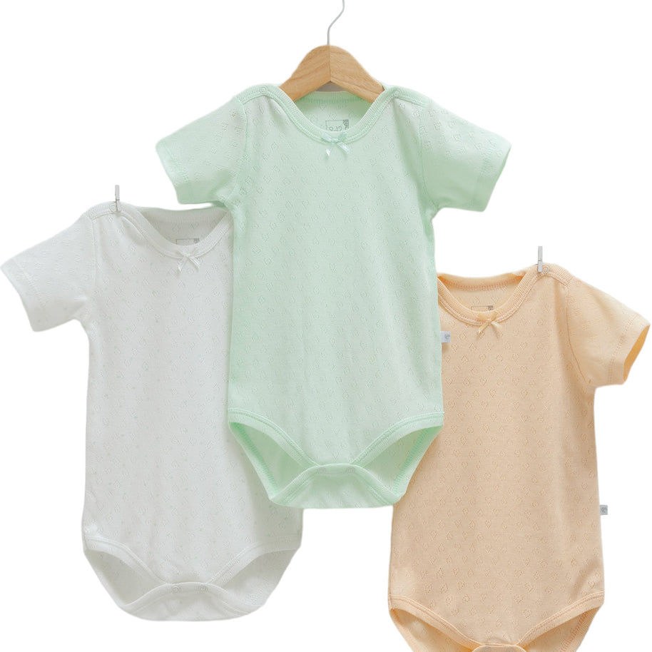 Lot de 3 bodies - Caramell - caramell - Body pour bébé Maroc -www.babyboss.ma