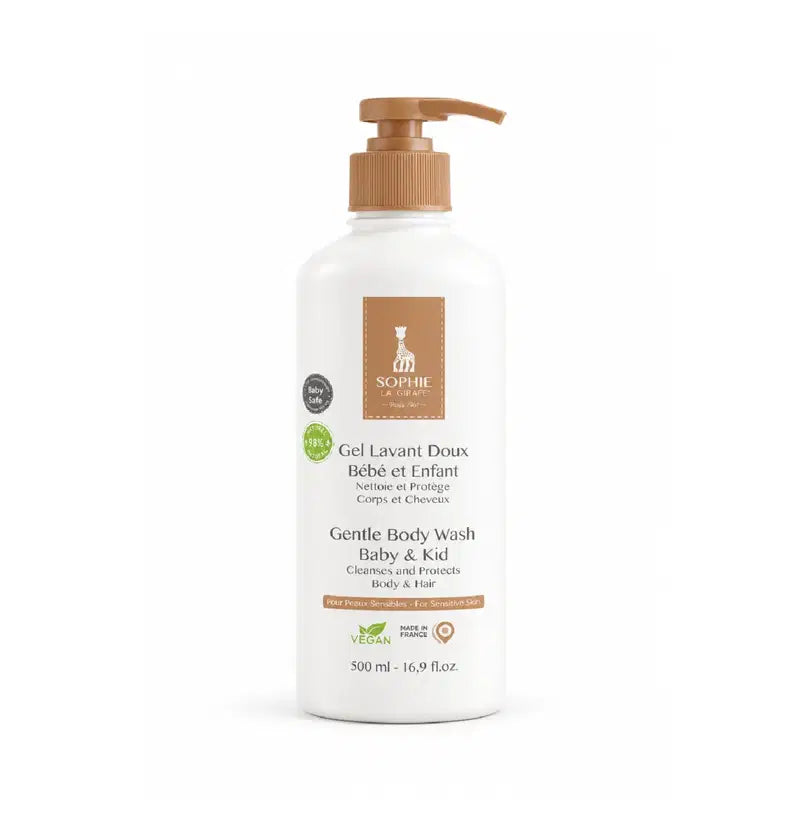 Sophie la Girafe Gel Lavant Doux Bébé et Enfant – 400 ml