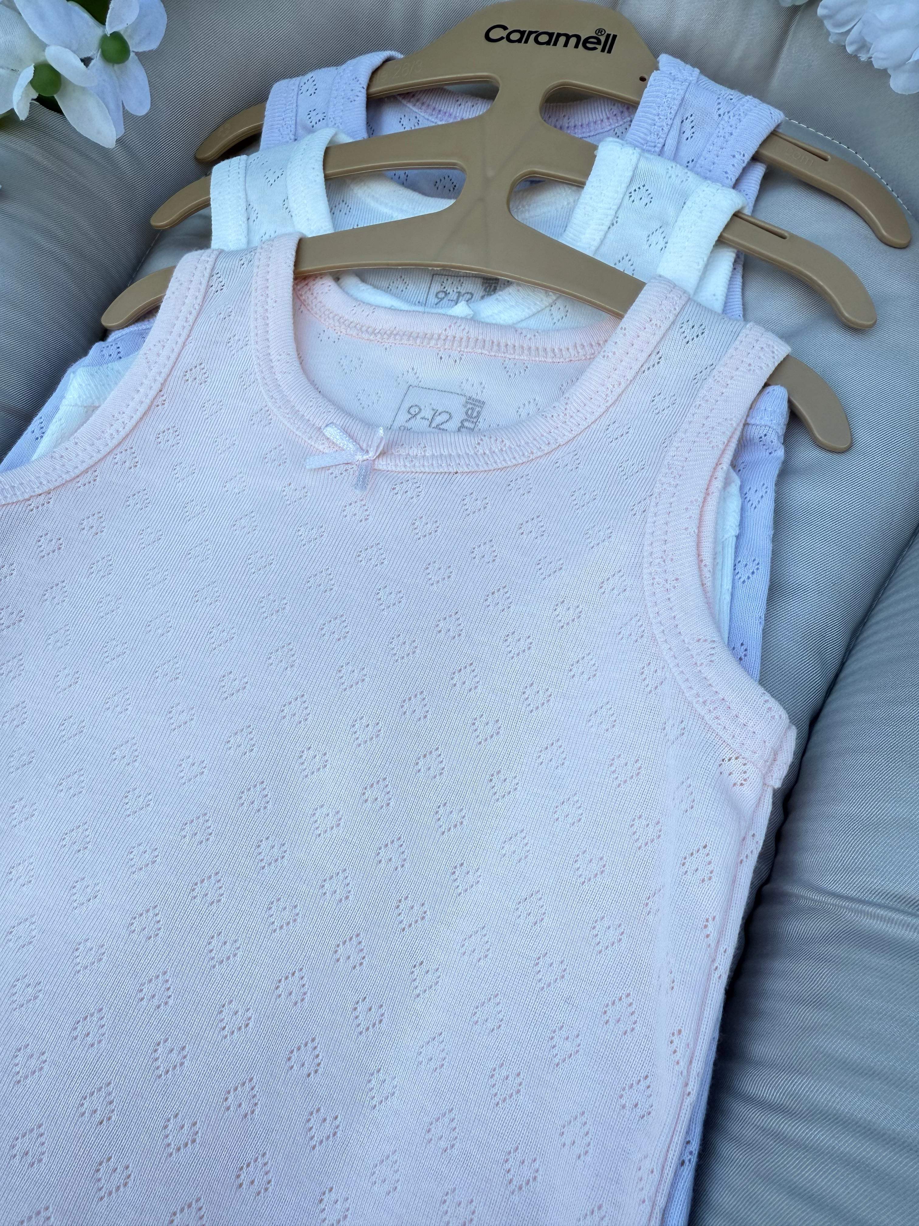 Lot de 3 bodies - Caramell - Caramell - Body pour bébé Maroc -www.babyboss.ma