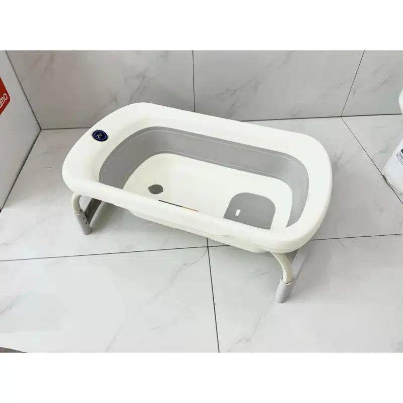 Table à langer & Baignoire avec Thermomètre digital intégré - BABYBOSS hygiène - pour bébé Maroc -www.babyboss.ma