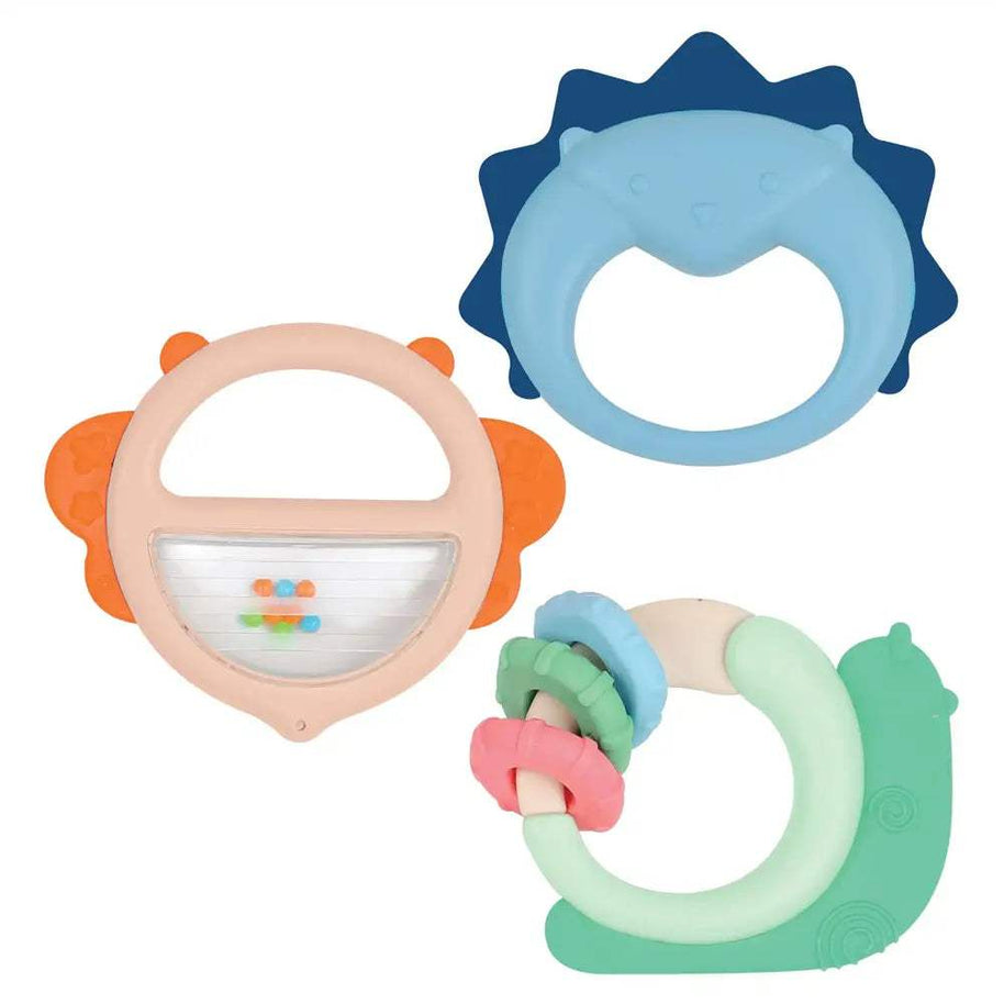 Ludi Trio de Hochets 3m+ - Ludi - Hochets pour bébé Maroc -www.babyboss.ma