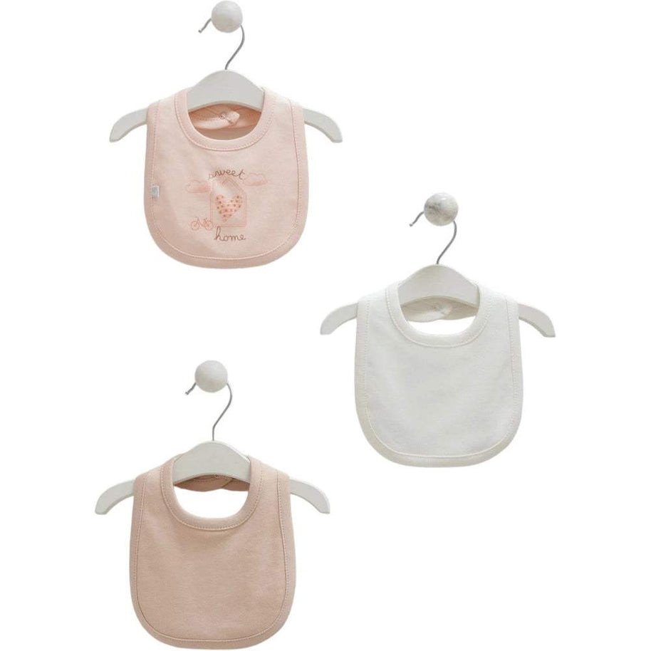 Lot de 3 bavoirs - Caramell - caramell - Tablier pour bébé Maroc -www.babyboss.ma