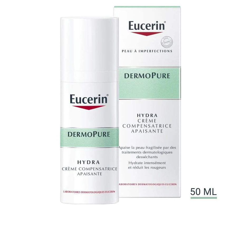 Eucerin DermoPure HYDRA Crème Compensatrice Apaisante - Eucerin - Visage pour bébé Maroc -www.babyboss.ma
