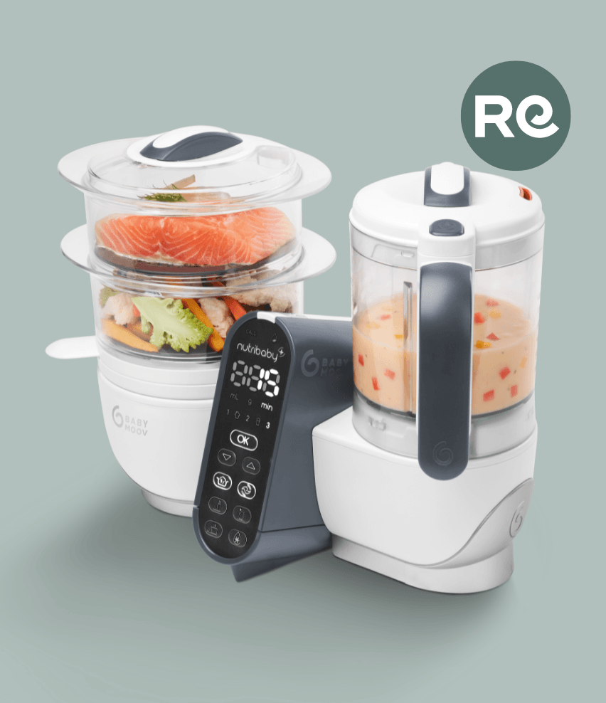 Nutribaby(+) - Robot culinaire multifonctions - Babymoov - REPAS pour bébé Maroc -www.babyboss.ma