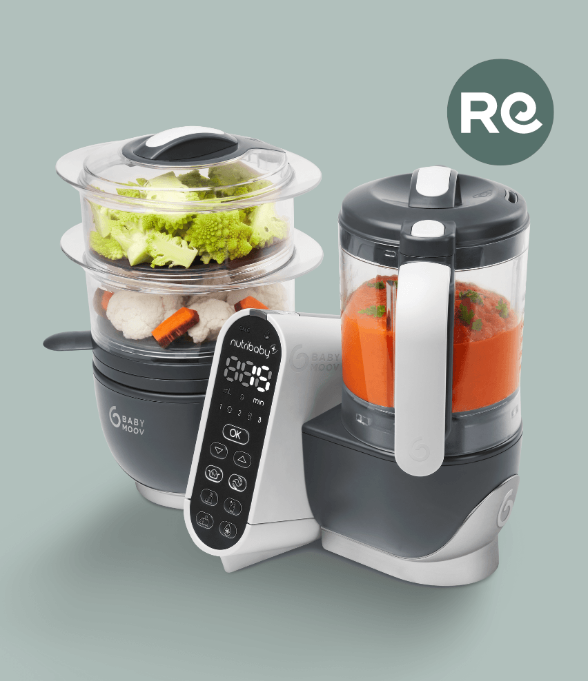 Nutribaby(+) - Robot culinaire multifonctions - Babymoov - REPAS pour bébé Maroc -www.babyboss.ma