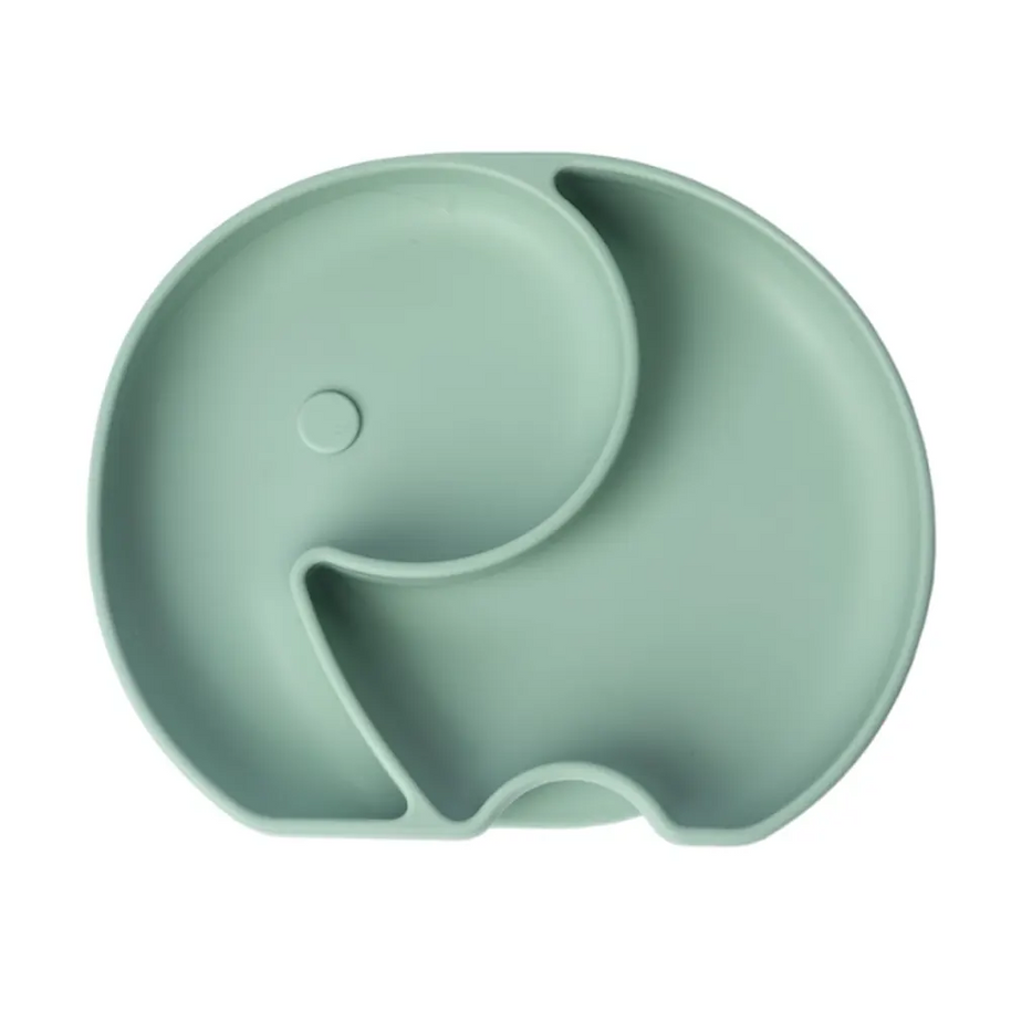 Assiette en Silicone Compartimentée avec ventouse Yummy