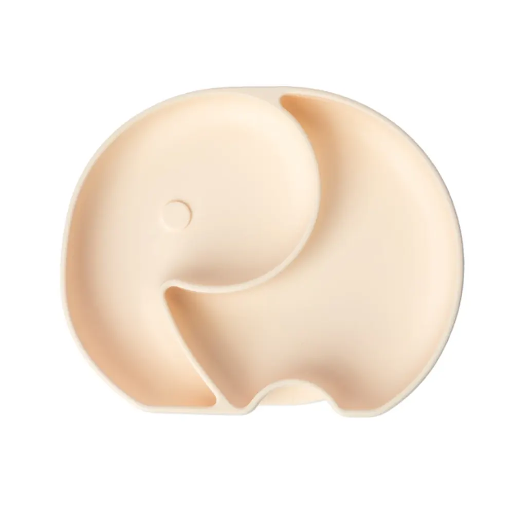 Assiette en Silicone Compartimentée avec ventouse Yummy