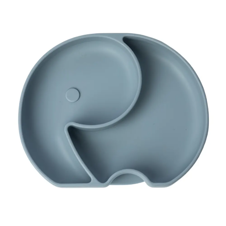 Assiette en Silicone Compartimentée avec ventouse Yummy
