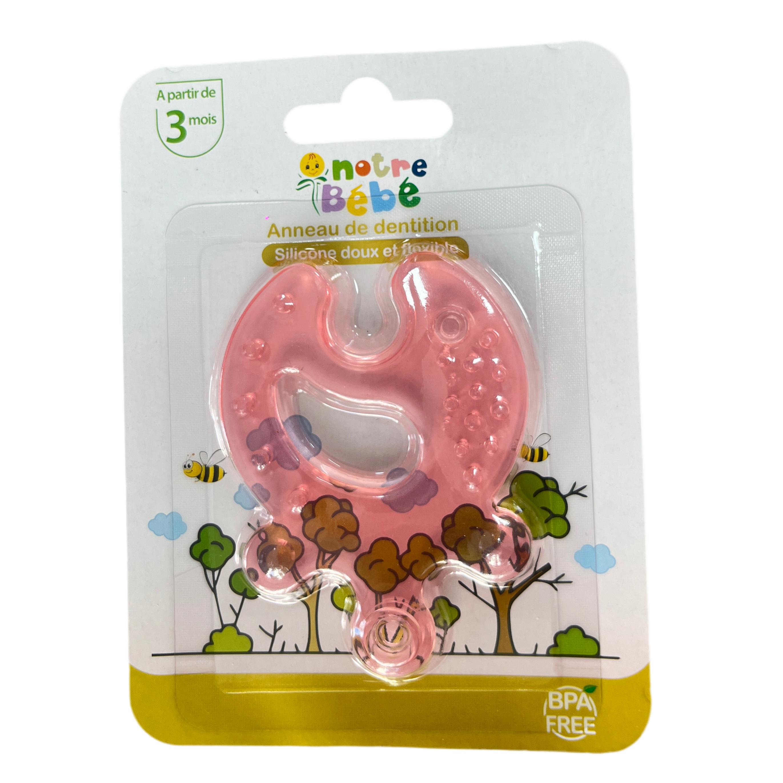 Anneau de dentition en silicone