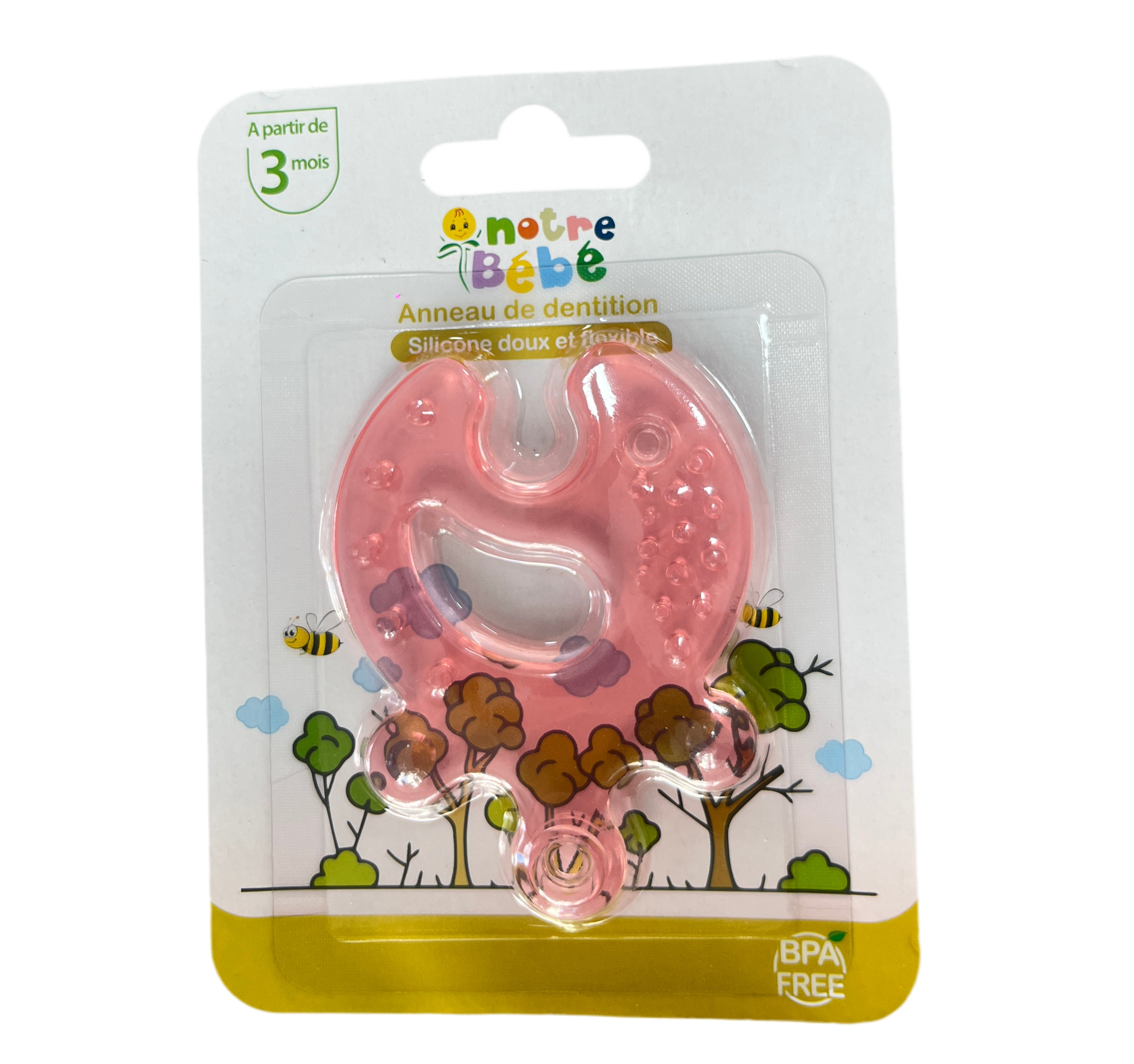 Anneau de dentition en silicone