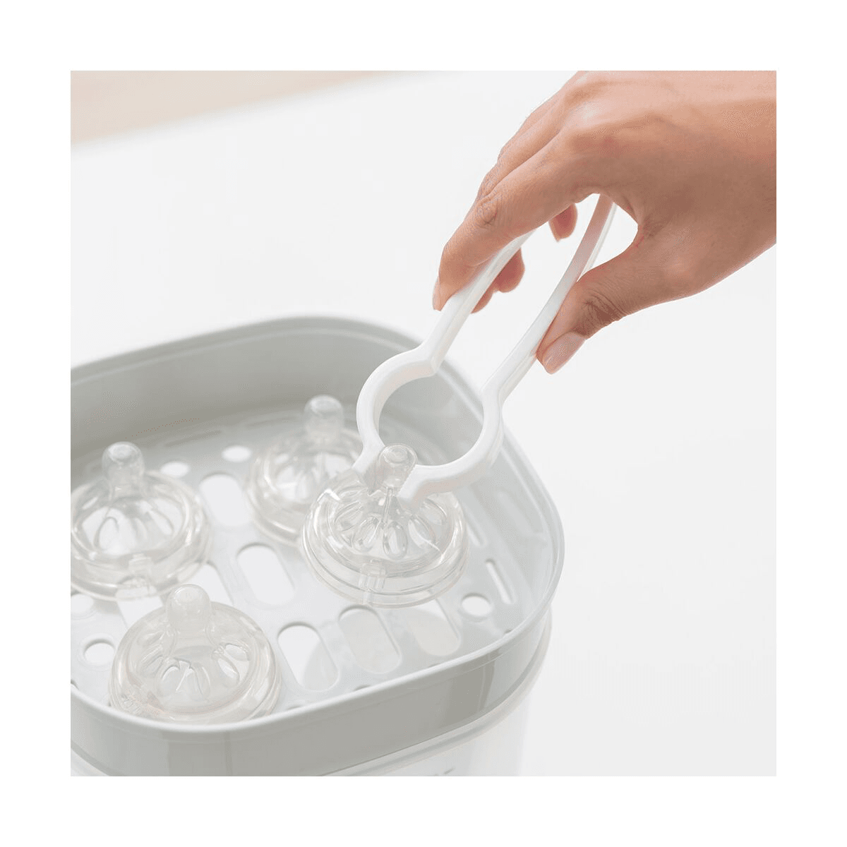 Stérilisateur de biberons mini steamy - Miniland - Miniland - pour bébé Maroc -www.babyboss.ma