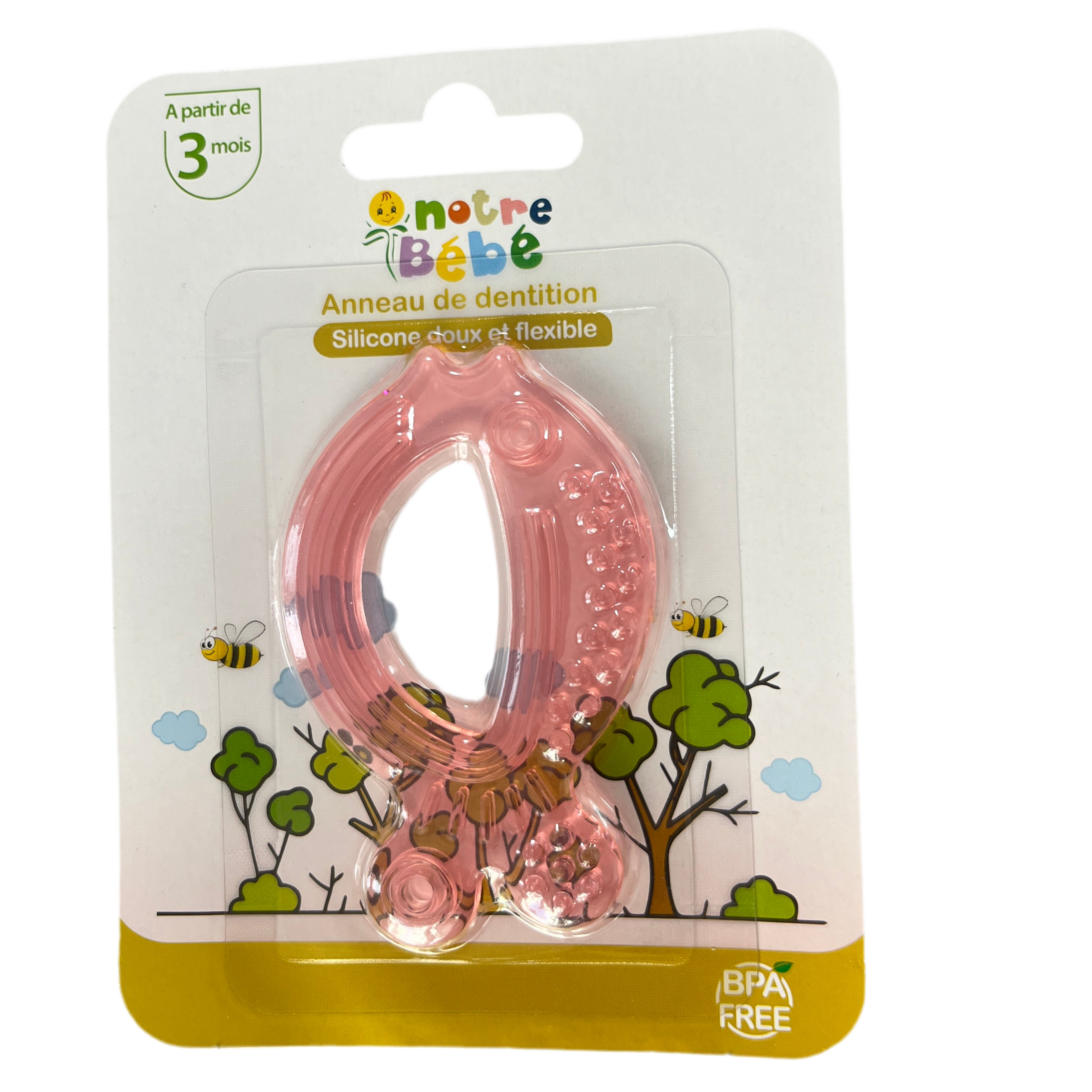 Anneau de dentition en silicone