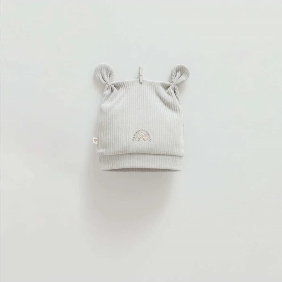 Bonnet bébé-Gris