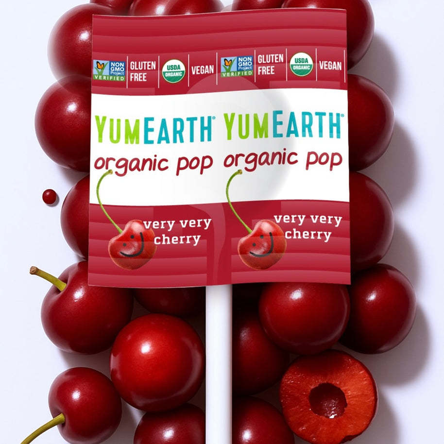 Sucettes biologiques YumEarth AROMATISÉES AUX FRUITS - Yumearth - 