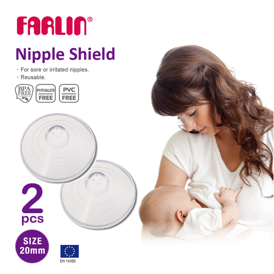 Farlin bout de sein en silicone 20mm