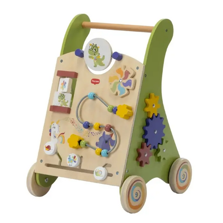 Trotteur en Bois avec Blocs Boho Chic (18M+)
