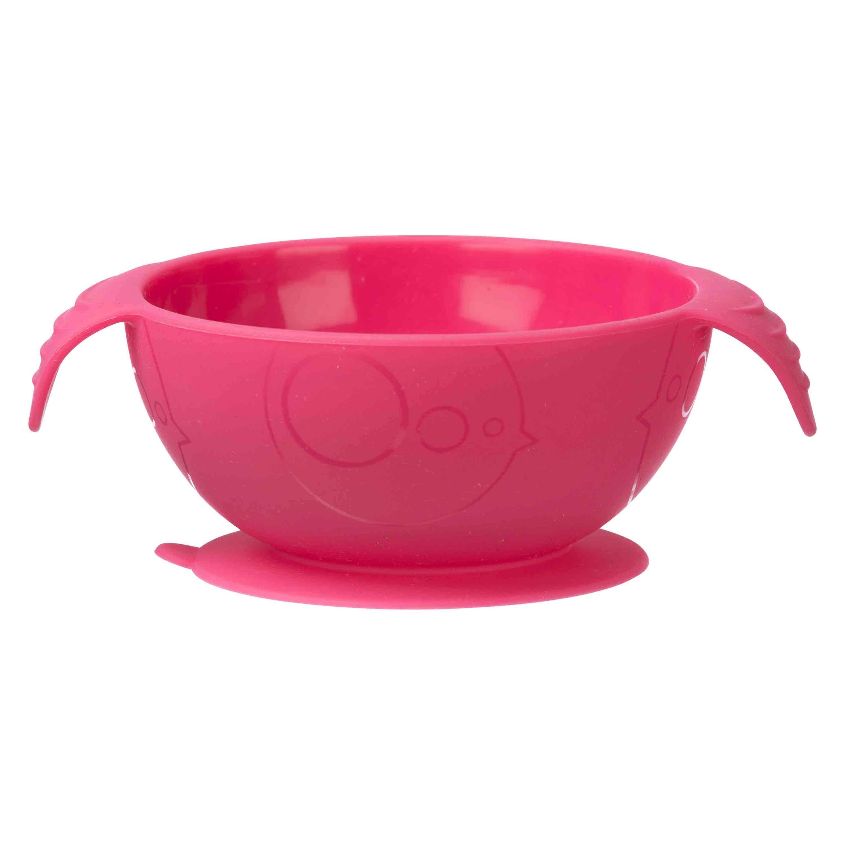 B.Box Silicone First Feeding Set - Strawberry Shake - BBOX USA - pour bébé Maroc -www.babyboss.ma