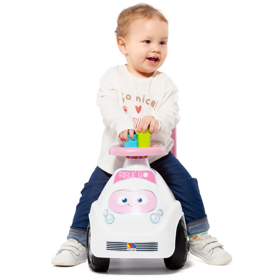 Porteur RIBLIE GO Rose avec 10 blocs Moltó