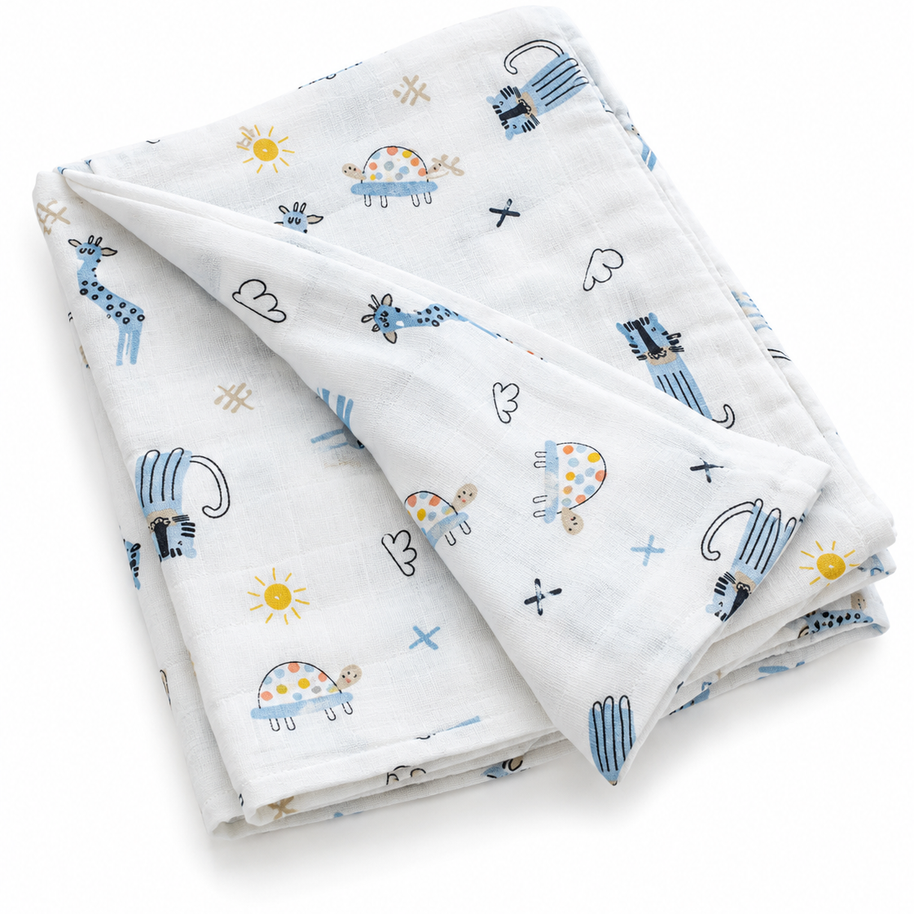 Housse en mousseline multi-usages 80X100 cm