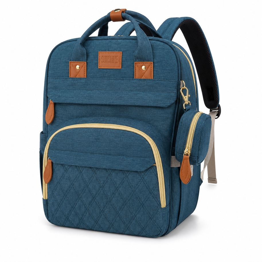 Sac à dos à langer multifonction