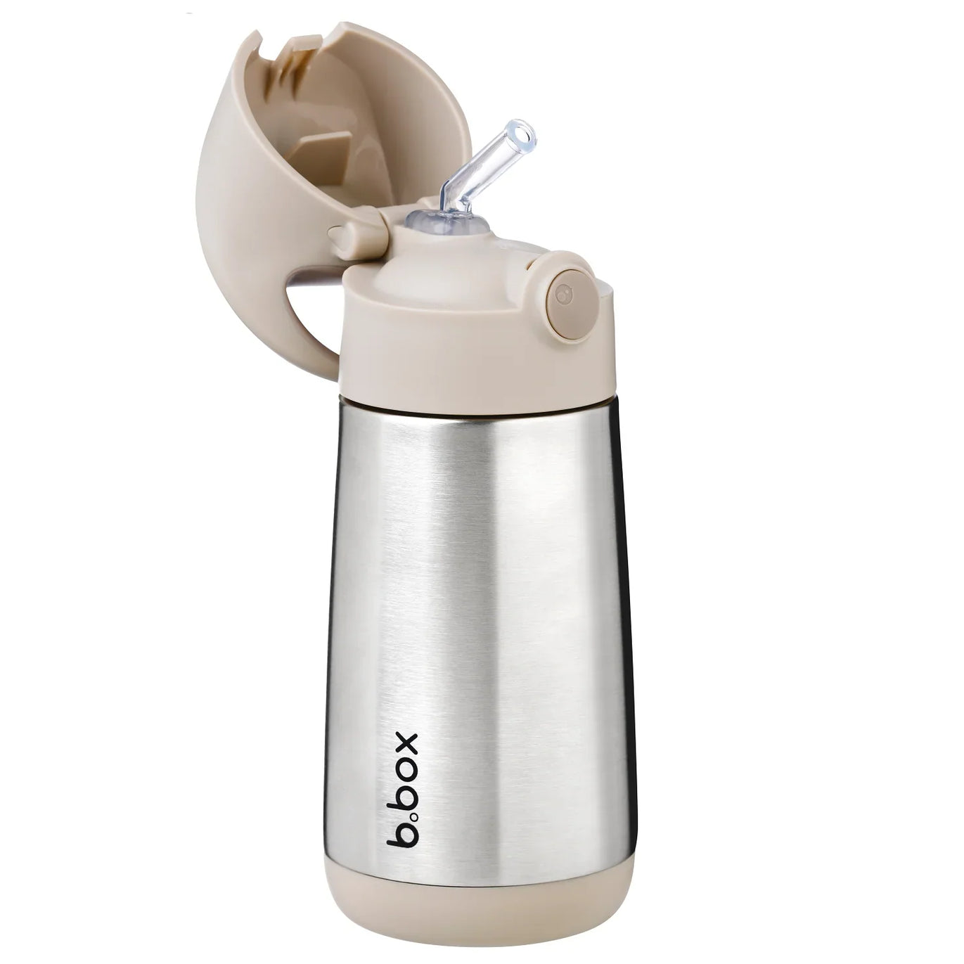 Gourde isotherme à paille B.box 350ml - Latte - b.box - Water Bottles pour bébé Maroc -www.babyboss.ma