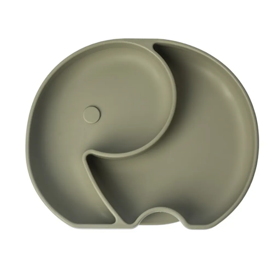 Assiette en Silicone Compartimentée avec ventouse Yummy