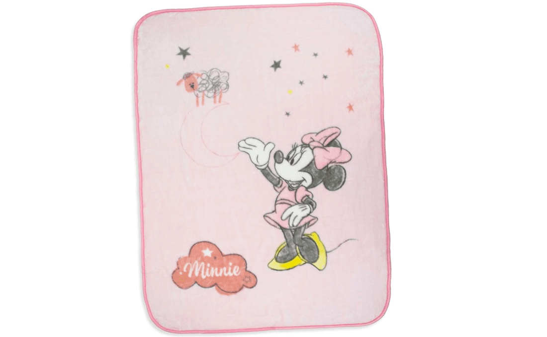 Couverture en velours Interbaby Disney - Babyboss.ma - pour bébé Maroc -www.babyboss.ma