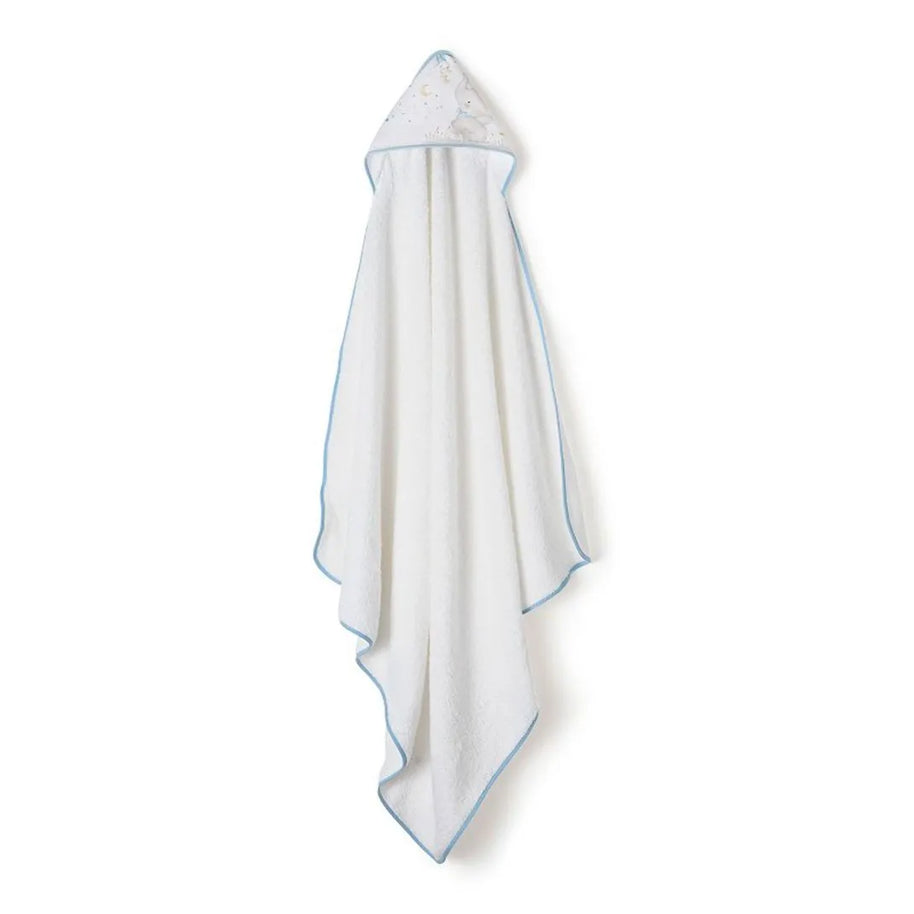 Interbaby cap de bain 100×100 et bavoir