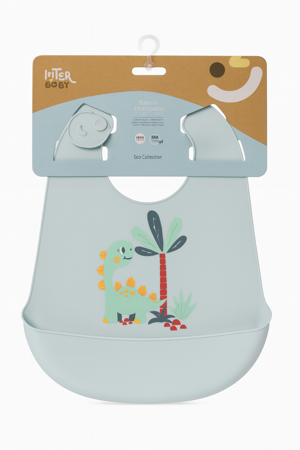 Bavoir en sillicone Interbaby