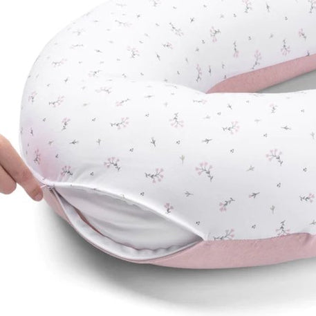 Coussin d'allaitement & maternité SOFTY Doomoo Flower Pink
