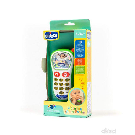 Le premier téléphone bébé électronique avec lumières, sons et un véritable effet de vibration. - Chicco - pour bébé Maroc -www.babyboss.ma