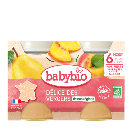 Macetas Babybio Orchard Delight